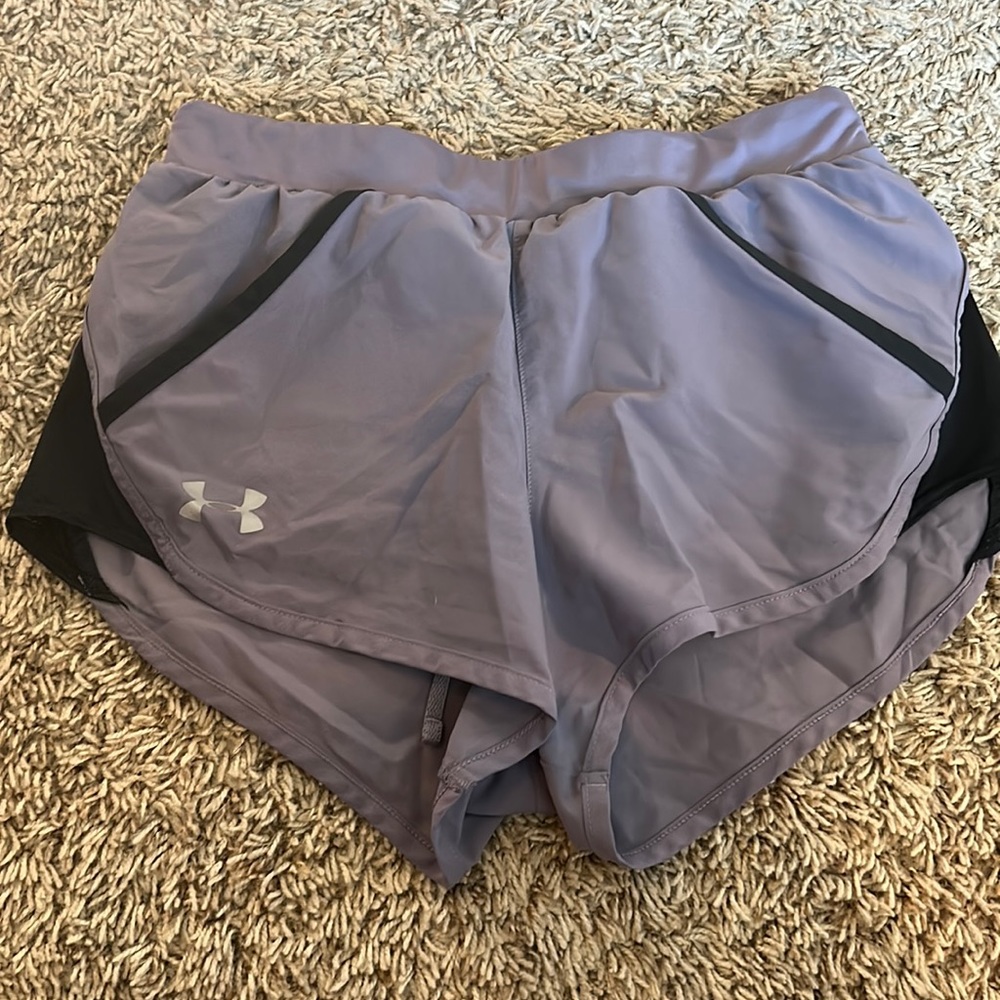Purple shorts